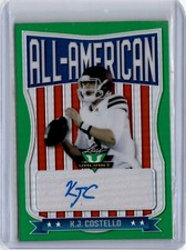 2021 Leaf Valiant All-American /99 KJ Costello #AA-KJC Rookie Auto RC