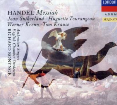 Messiah by Handel / Sutherland / Bonynge / Eco (CD, 1992)