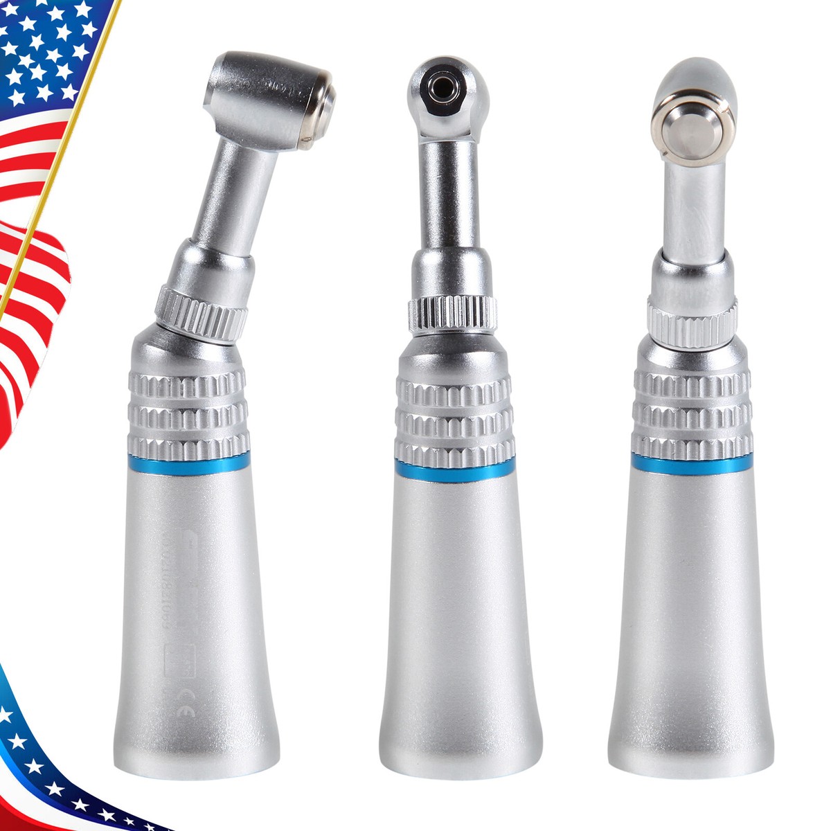 Low Speed Dental Handpiece Kit With Push Button 4-Hole E-Type - Foto 5