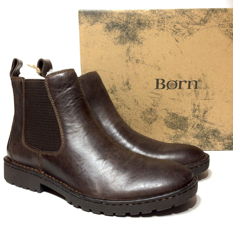 born julian dark chelsea boot