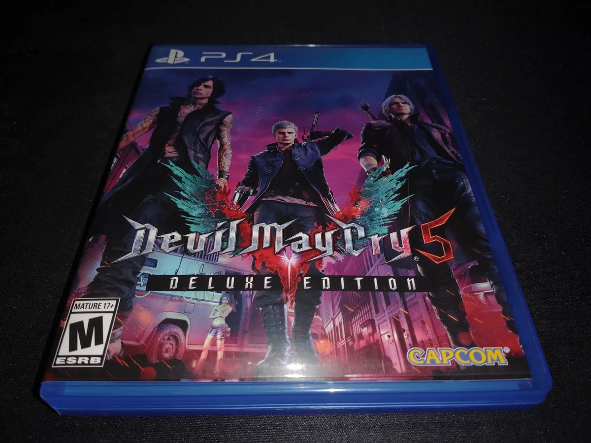  Devil May Cry 5 Deluxe Edition - PlayStation 4 Deluxe