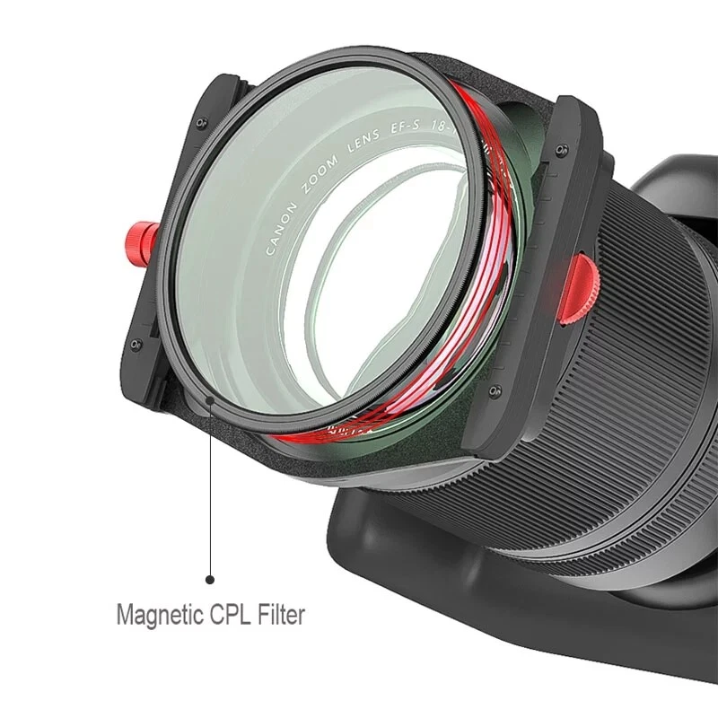 Kase K100 K9 Square Filter Holder Bracket Magnetic Polarized CPL Lens kit - Image 3 of 4