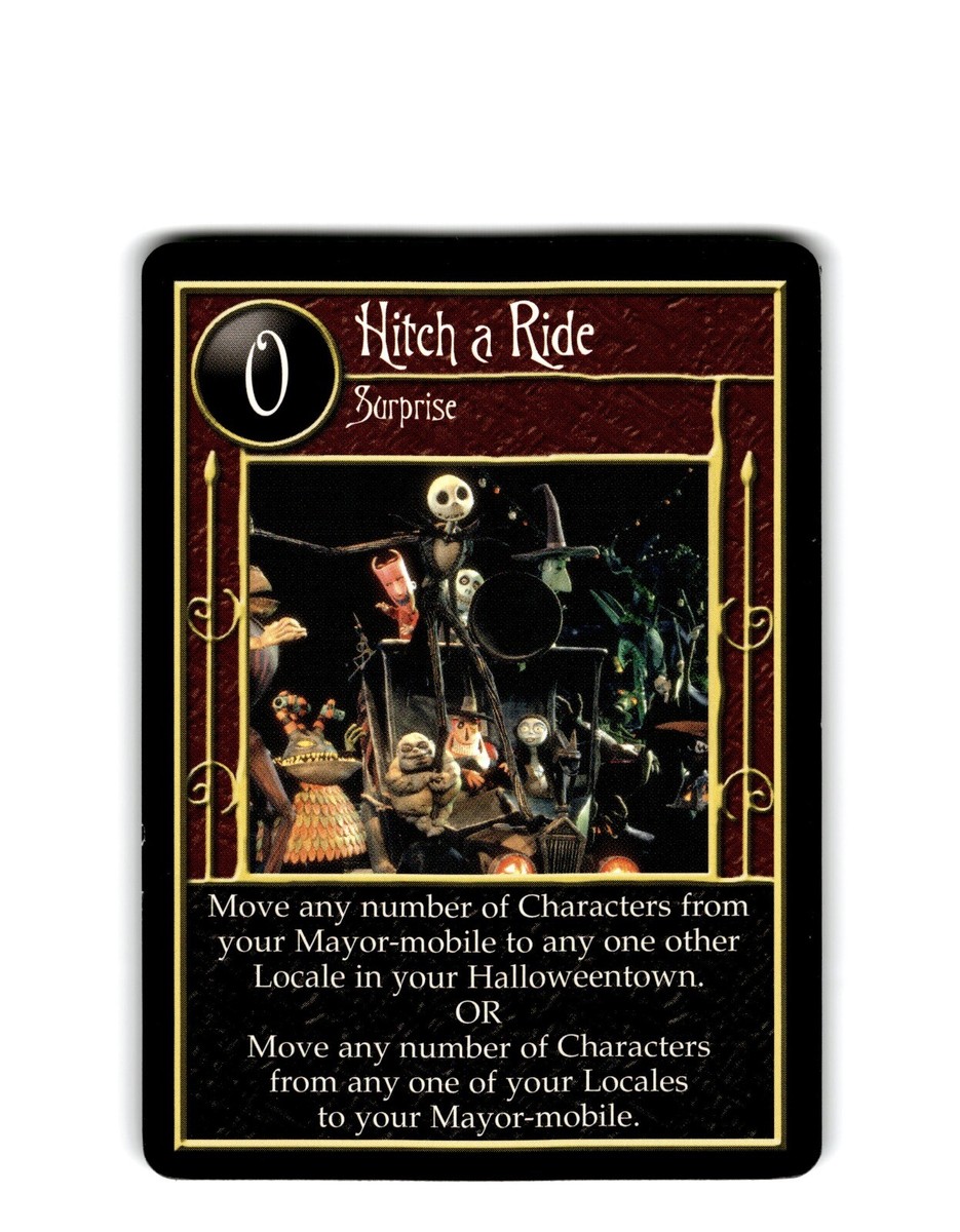 2005 The Nightmare Before Christmas TCG - Hitch a Ride | eBay