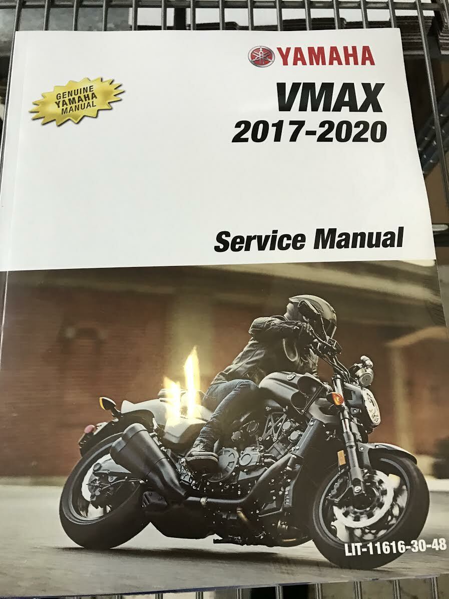 Yamaha V-MAX マニュアルセット 4冊 2017 2018 2019 2020 YAMAHA VMX1700 V-MAX MOTORCYCLE Service Shop