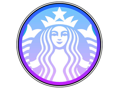 Starbucks Logo #3 Sticker Waterproof Vinyl Decal Die-Cut Laptop Car