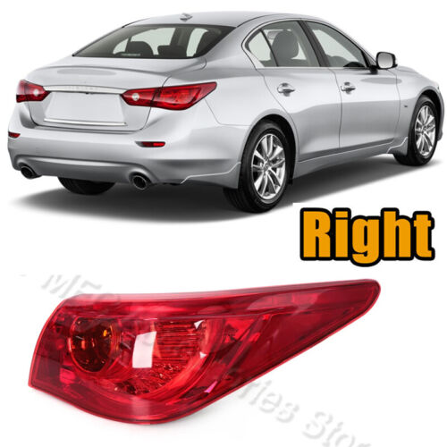 Right For 2014-2017 Infiniti Q50/Q50s Rear Tail Light Outer Lamp Passenger Side - Picture 1 of 9