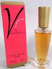 V by Vanderbilt Perfume Parfum Spray EDP .8 oz 25ml Cosmair Floral Sweet Woody