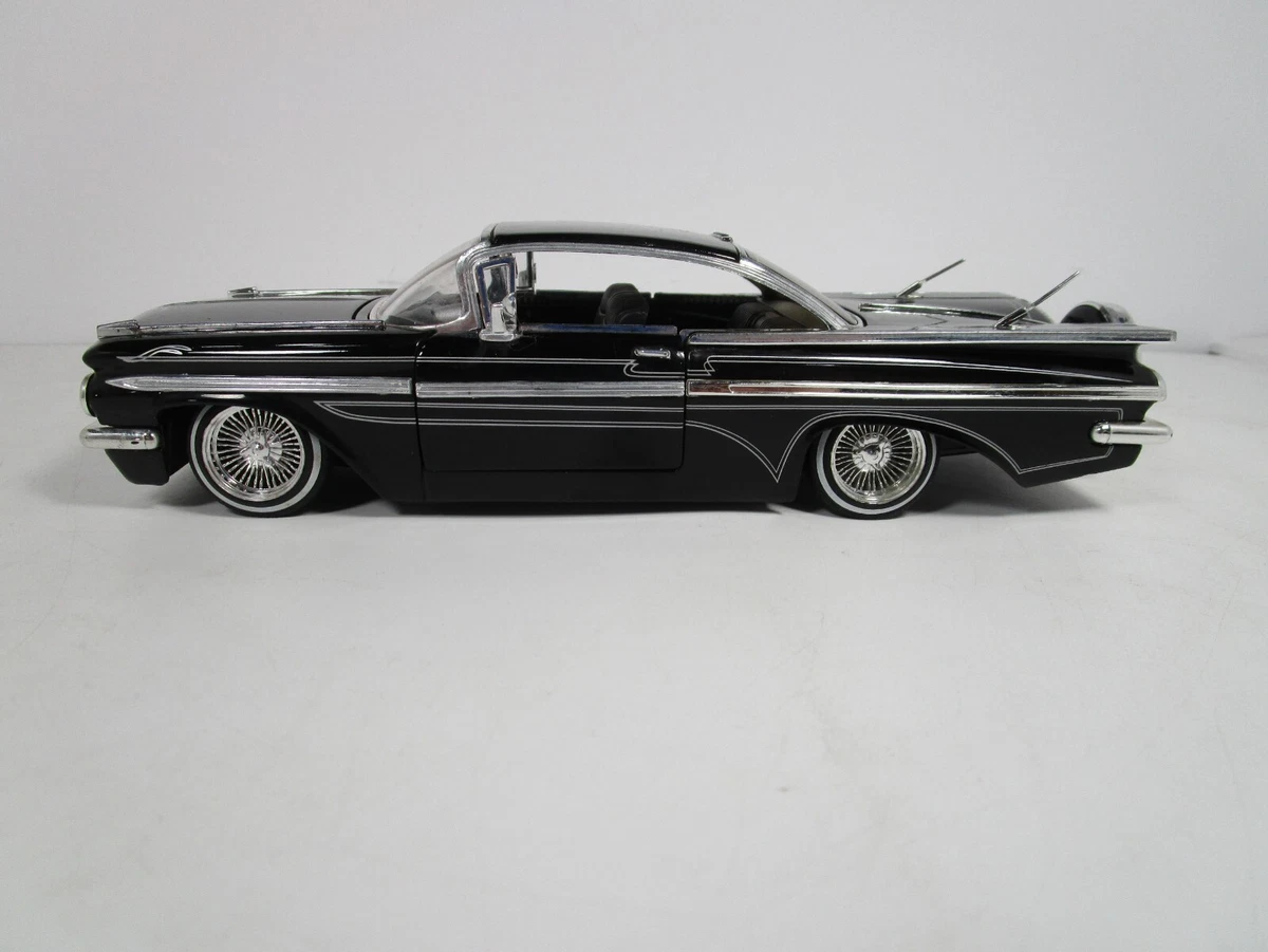 JADA 1/24 STREET LOW BLACK 1959 CHEVY IMPALA USED * ISSUE PLEASE READ* NO BOX