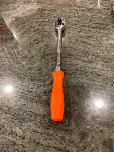 Snap On fhld80 3/8 drive dual 80 long hard grip ratchet orange - Bild 5 von 6