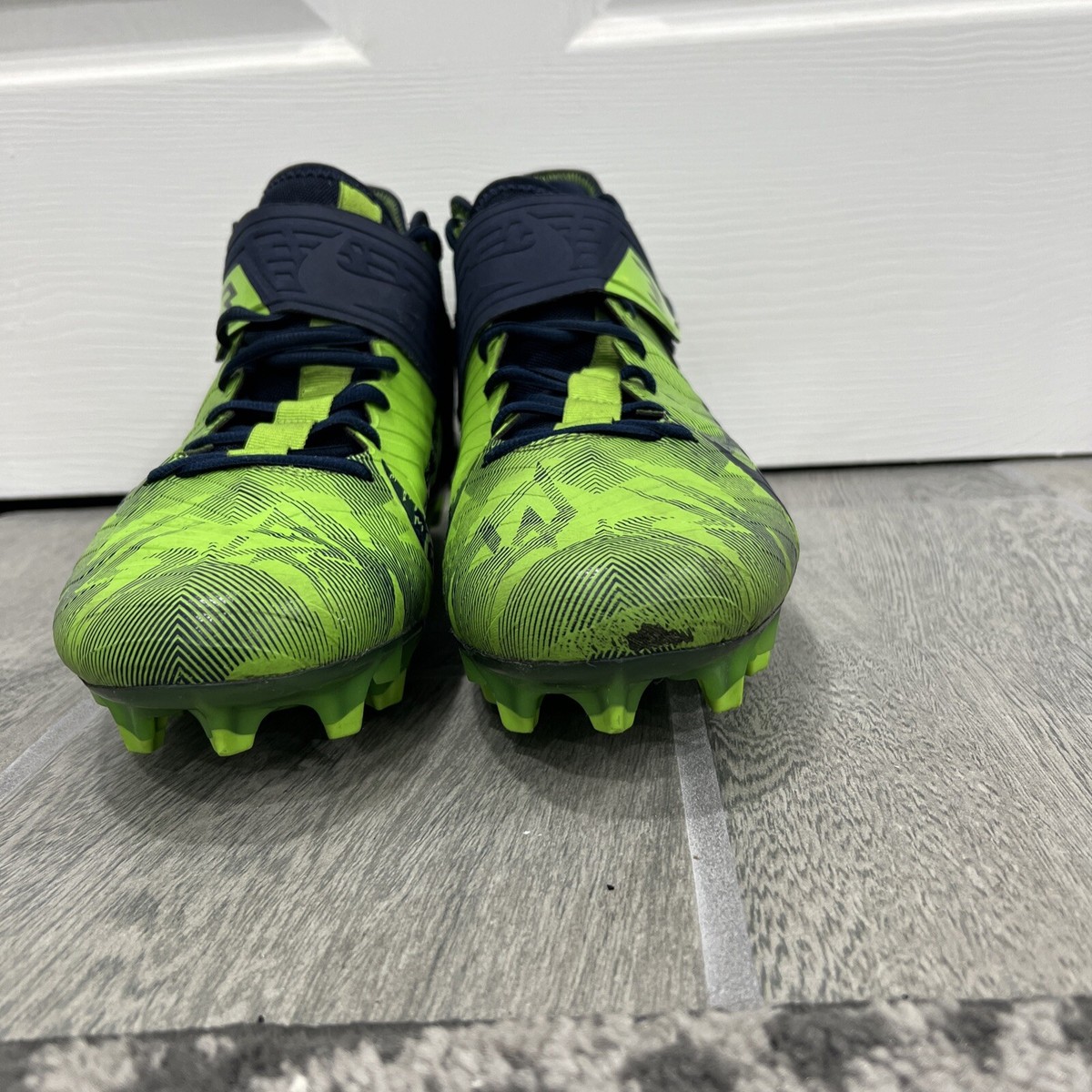 Nike Alpha Menace Pro 2 Mid Mens 13 RW Russell Wilson 