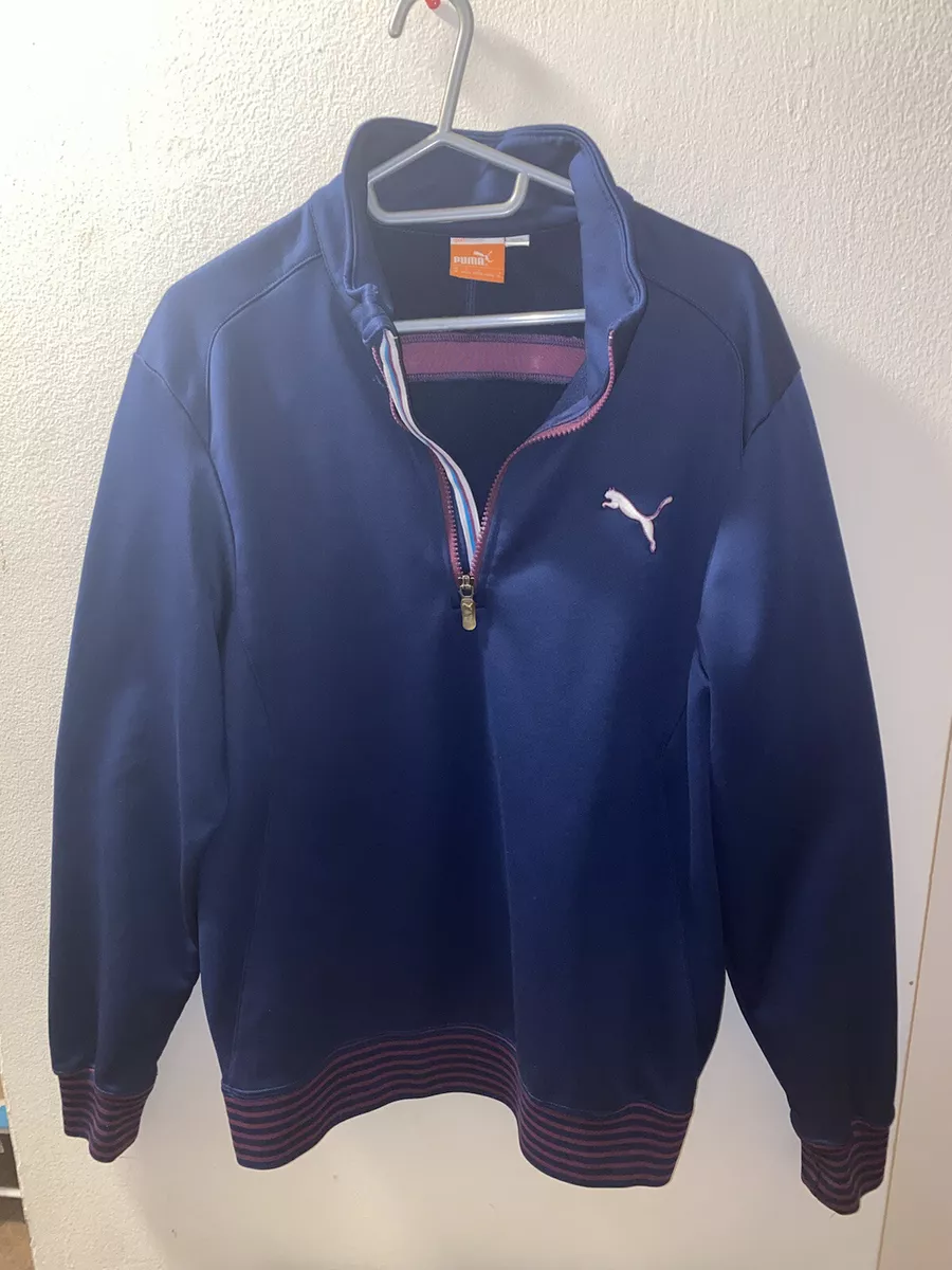 PUMA SPORT LIFESTYLE USP DRY 1/4 ZIP PULLOVER JACKET Medium