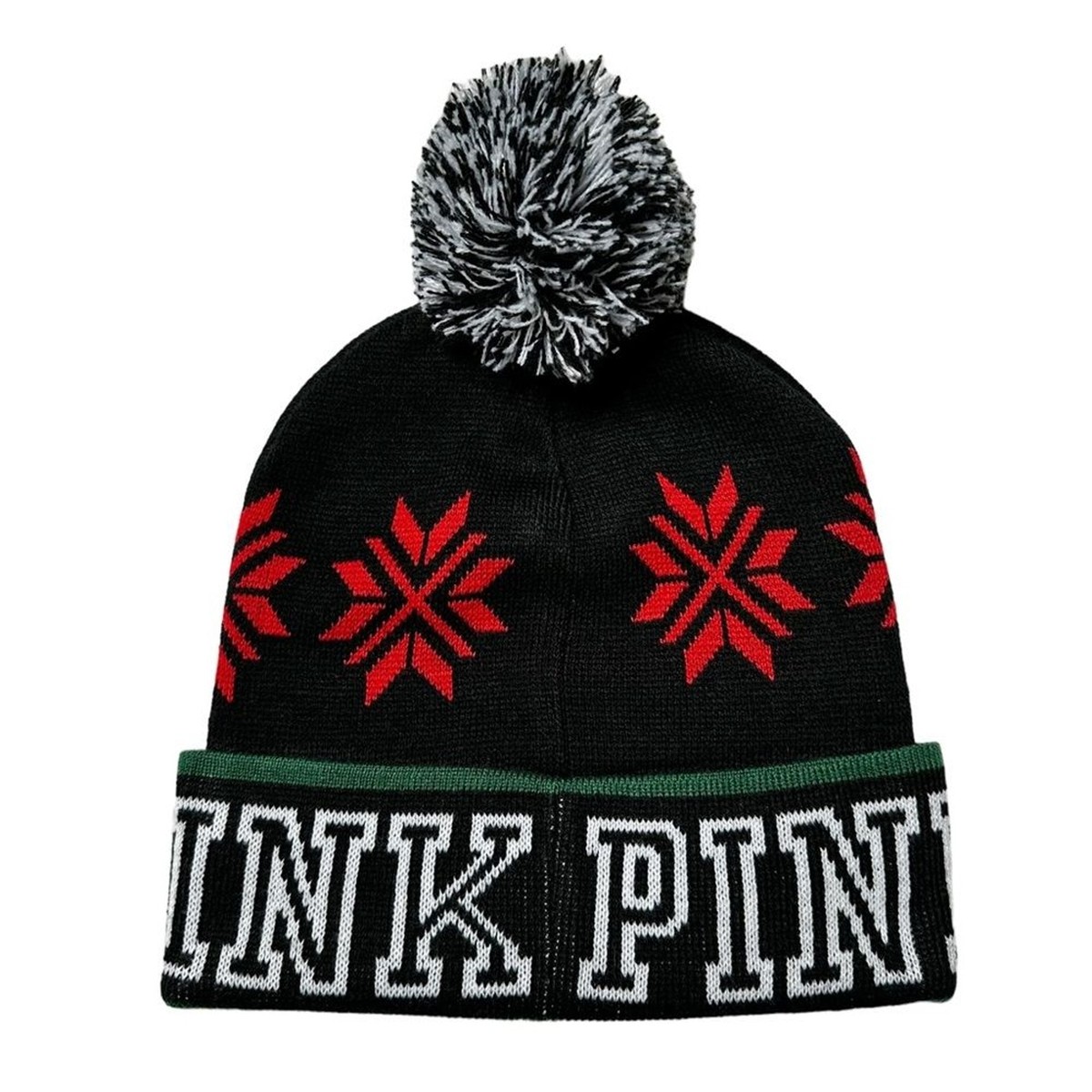 NWOT Pendleton Beanie Cream and Pink NY Pink Beanie - Premium New York Team Knit Cap – NoCap main image 2