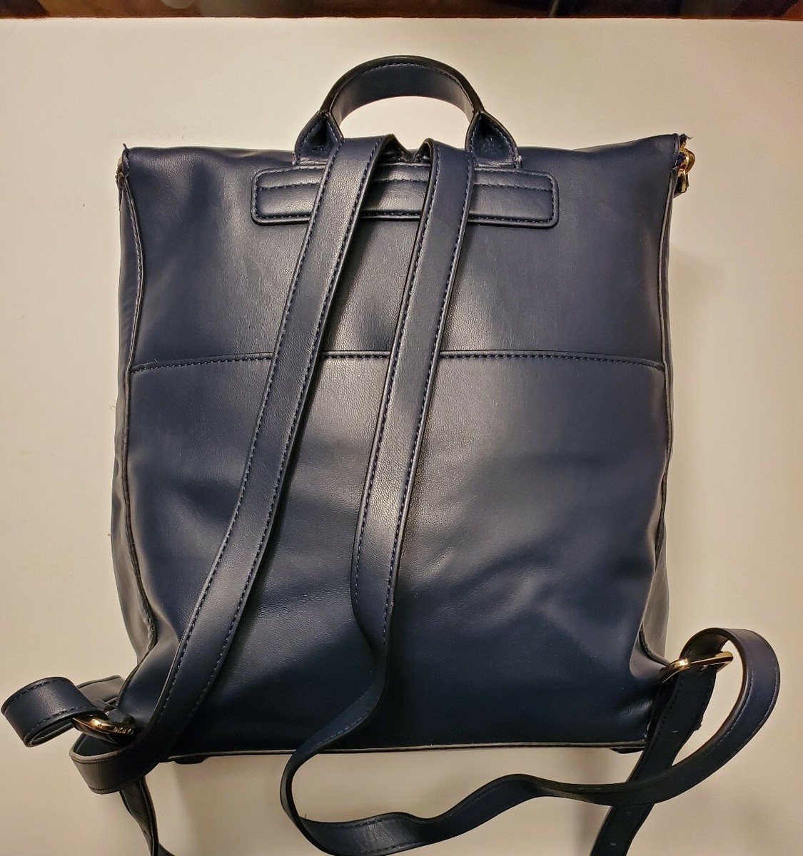 City DKNY small Tilly backpack leather and fabric Dkny Backpack Tilly Medium Backpack Dkny Logo | eBay main image 3