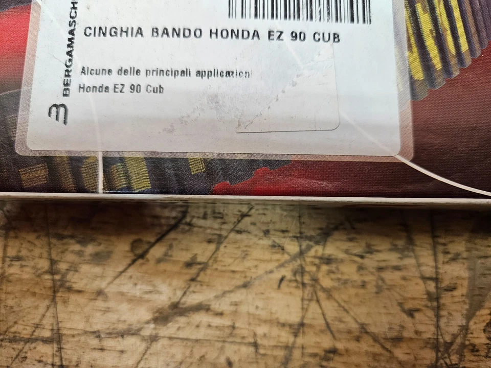 CINTURÓN DE TRANSMISIÓN HONDA EZ90 CUB 1991-96 REPUESTO PARA 23100-GZ4-671 Foto 4 de 4
