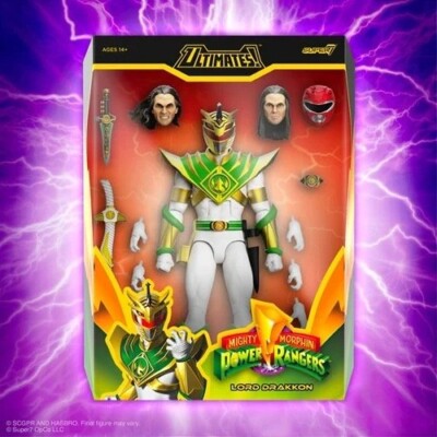 Power Rangers Ultimates Lord Drakkon 7 Zoll Actionfigur Super 7