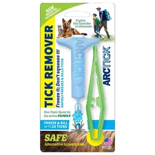 ArcTick Tick Remover rapidly freezes & kills up to 25 ticks non-toxic emergency