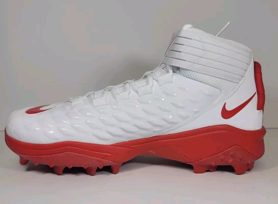 Nike Savage Pro 2 Shark Men\'s Size 14.5 Football Cleats Red Shoes BV5448-104 Nike Savage Pro 2 Shark Men main image 2