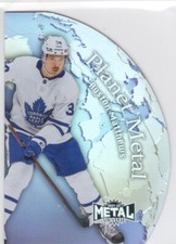 21/22 SKYBOX METAL UNIVERSE..AUSTON MATTHEWS..PLANET METAL..DIE CUT..MAPLE LEAFS