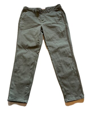 Heine - Linea Tesini khaki Jeans, 44, fast neu