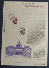 Document Philatélique Premier Jour N° 4179 Greffe Du Coeur Obl Paris 2008