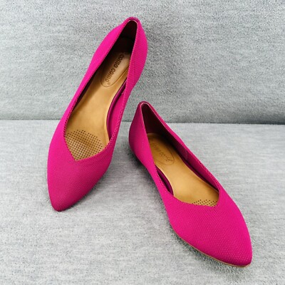 Pointed Toe Corso Como Flats CORSO COMO JULIA KNIT Pink