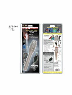 LED Stab, Signalgerät, Marker, Schnabel, Stroboskopleuchten (WEISS)