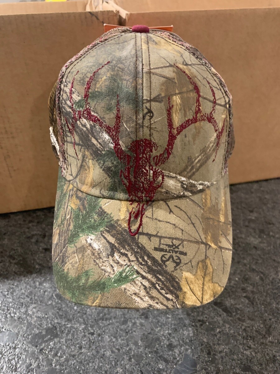 Field & Stream Ox Blood Women\'s Mesh Back Camo Hat Realtree Xtra New With Tags Ladies Camo Realtree Trucker BLING Hat - Etsy main image 3