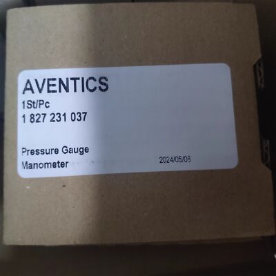 1pcs new AVENTICS pressure gauge 1827231037 G1/4 Free delivery