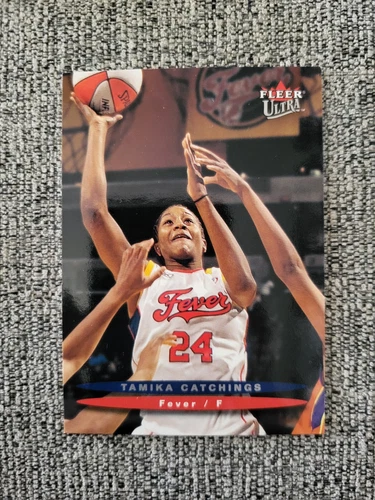 2003 Fleer Ultra WNBA Tamika Catchings #76 HOF Indiana Fever 