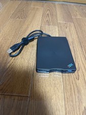 IBM USB Portable Floppy Disk Drive Model GNS3 Black 2002 Vintage Untested
