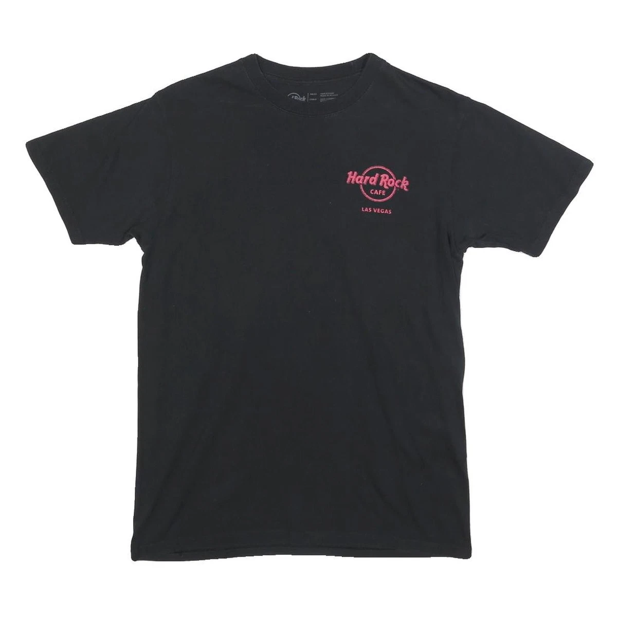 T-shirt Hard Rock Cafe Manchester – Homme, Noir, Coton, Taille M, état Correct