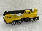 Hot Wheels Vintage Made In France Construction Crane Yellow    Rare Item
