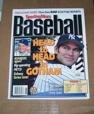 Sporting News Baseball Preview 2006 Billy Wagner Johnny Damon Yankees  T14