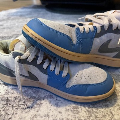 Nike Air Jordan 1 Low SE  Tokyo 96  UNC Blue Grey   Men s 8
