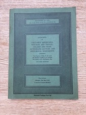 1971 Sothebys Catalogue - Americana Voyages Travel Atlases Maps Autograph Docs