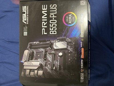 ASUS PRIME B550-PLUS AMD Socket AM4 DDR4 ATX Motherboard (90MB14U0-M0AAY0)