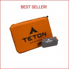 Teton Camping Seat Cushion; Stadium Seat; Office Chair; Car Pad; Inflatable, Ora