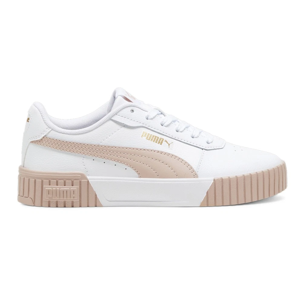Scarpe casual sneakers donna PUMA Carina 2.0 stringate bianche 38584924