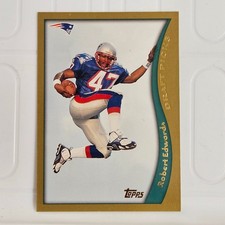 Robert Edwards RC Patriots 1998 Topps Draft Picks #336 NFL Football Rookie Card