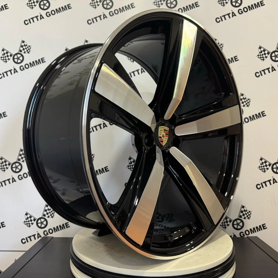 SET 4 Cerchi in lega compatibili per PORSCHE MACAN DA 21" DOPPIA MISURA NUOVI - Immagine 3 di 4