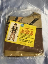 SEALED 1981 INDIANA JONES Halloween Costume BEN COOPER Kenner RAIDERS LOST ARK