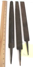 Vintage Lot 3 pieces  All DELTA Woodworking Files Curved & Flat