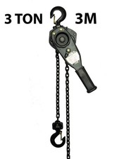 Manual Lever Hoist Ratchet 3 Ton 3000kg 3m Heavy Duty Lifting Pulling Chain