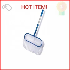 SWIMLINE HYDROTOOLS Pool Pole Accessories Leaf Rake Skimmer Net | Integrated Poo