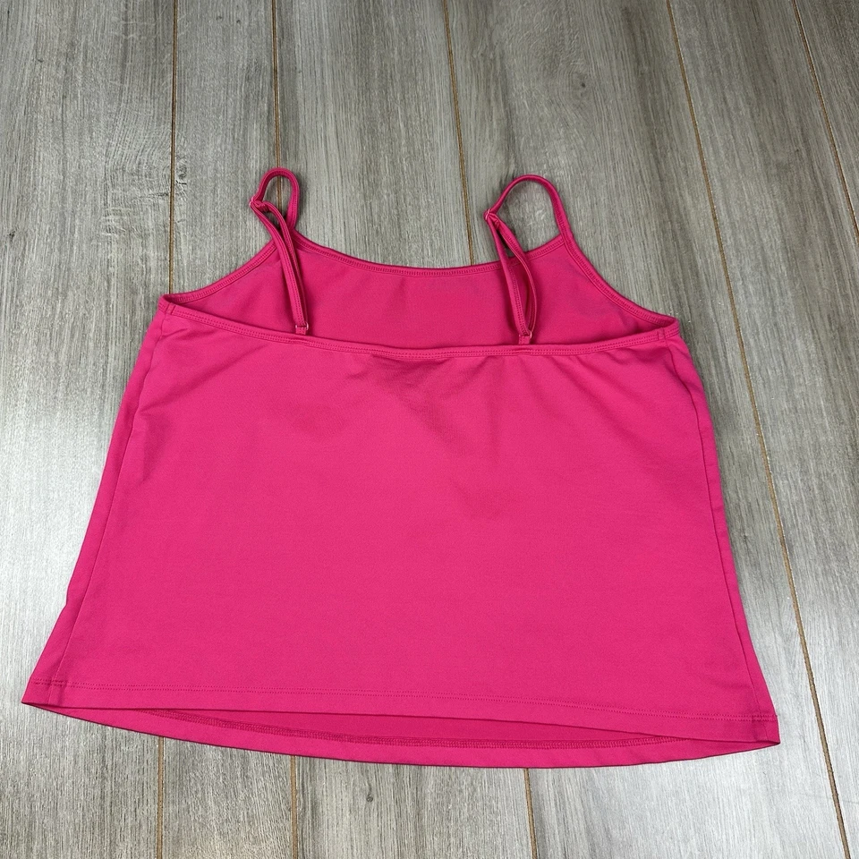 Camisetas sin mangas vintage Y2K Lane Bryant Cami talla 14/16 (lote de 2) rojo rosa Foto 3 de 4