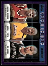 2000-01 Topps Rebounds Leaders Shaquille O'Neal / Tim Duncan #152