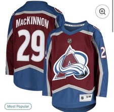 Colorado Avalanche jersey’s #29 Nathan MacKinnon