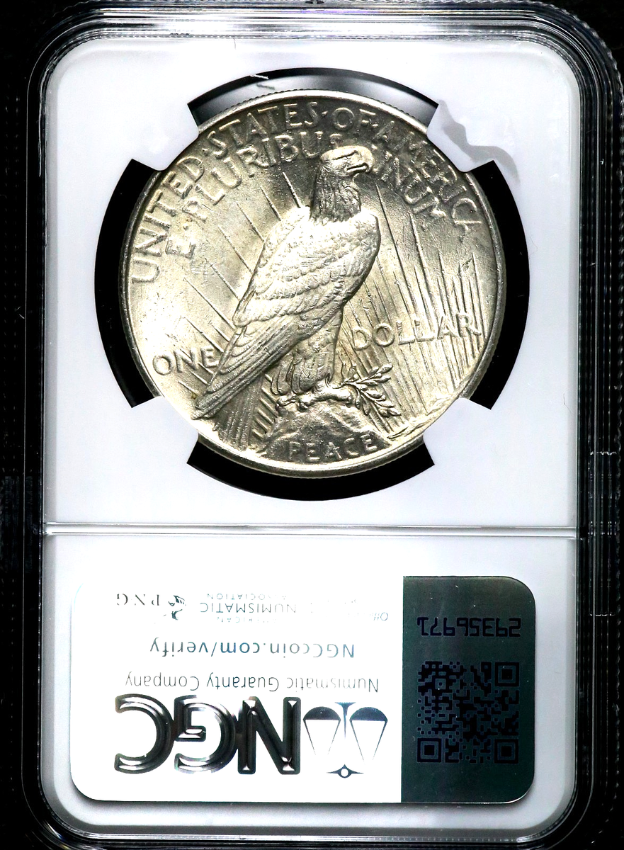 One peace 62〜69,71〜98 1935 Peace Silver One $1 Dollar - NGC MS 62 CC743 | eBay