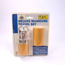 4 Piece Deluxe Manicure Travel Set Sealed