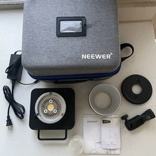 NOT WORKING NEEWER Q4 400Ws 2.4G TTL Flash HSS Strobe Light Monolight With Case
